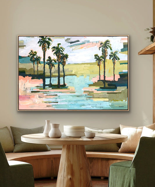 Tropical Paradise 153 x 103 cm FRAMED