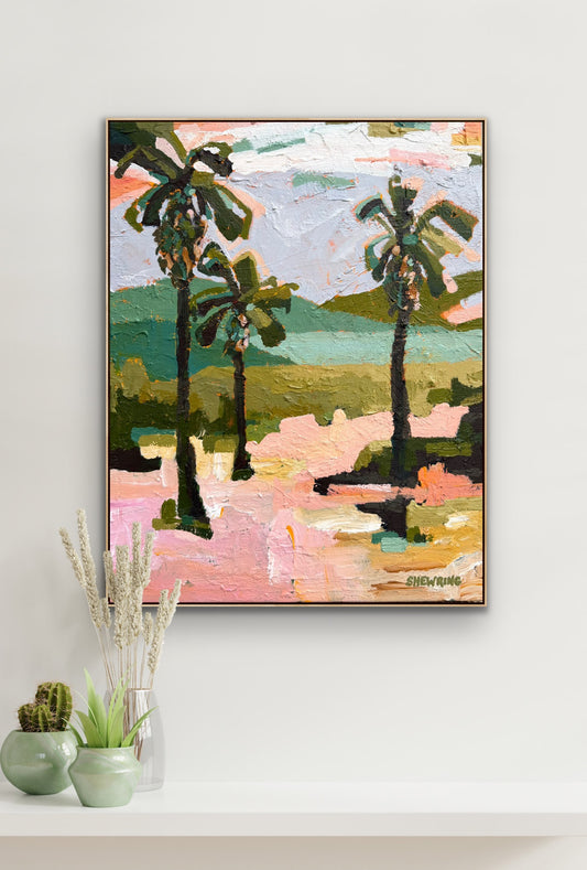 Tropics 49 x 39 cm FRAMED SOLD