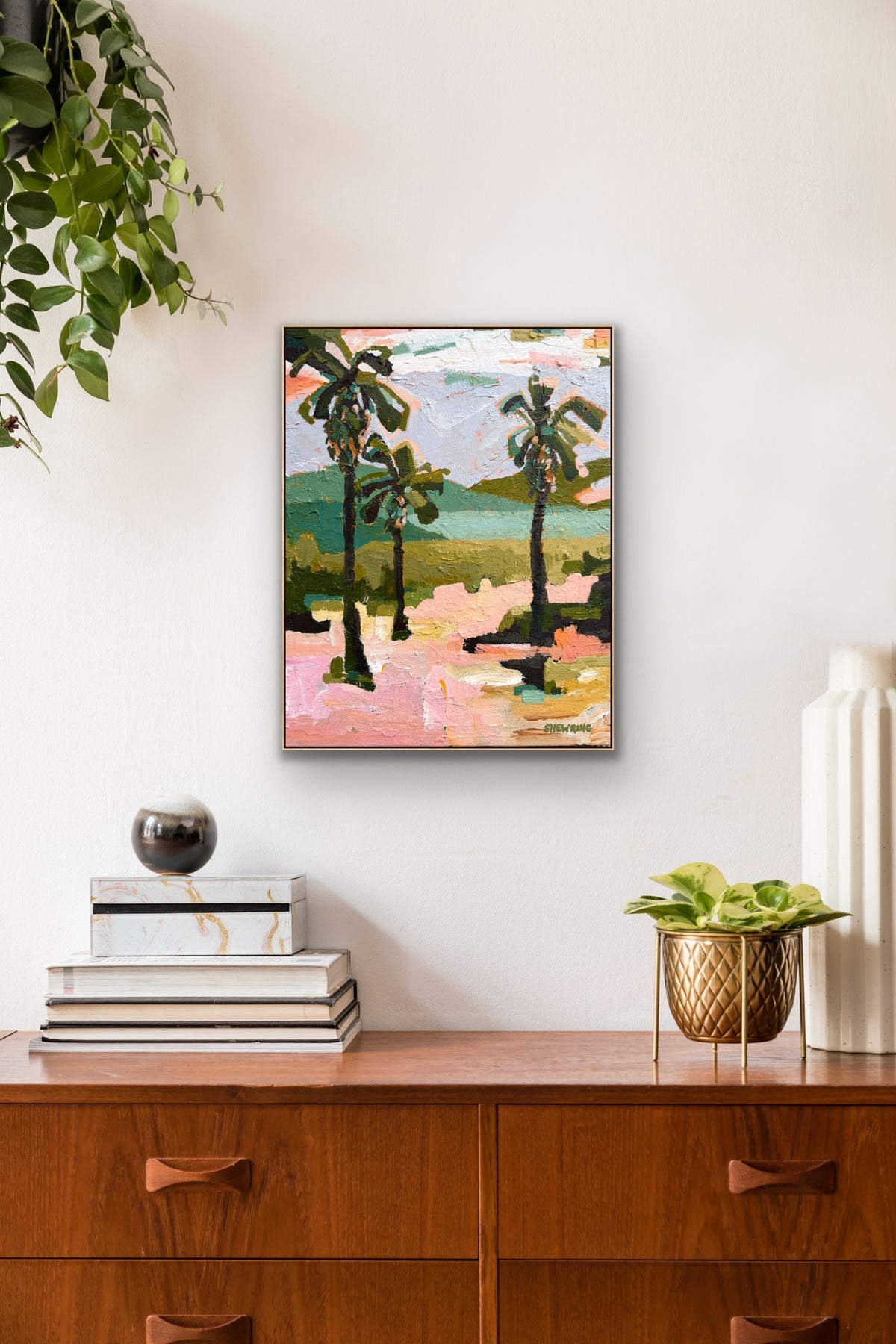 Tropics 49 x 39 cm FRAMED SOLD