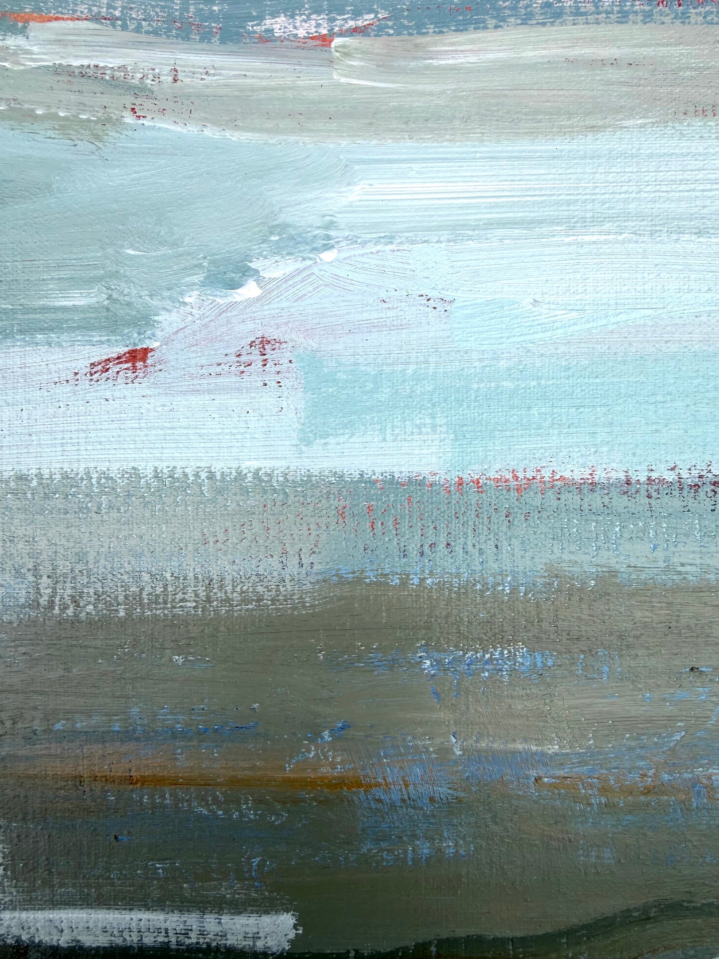 Under The Summer Sun 103x103cm FRAMED