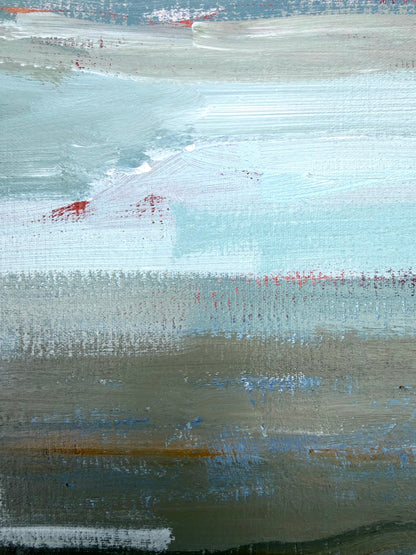 Under The Summer Sun 103x103cm FRAMED