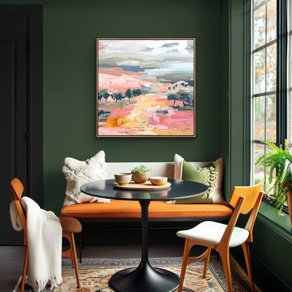 Under The Summer Sun 103x103cm FRAMED
