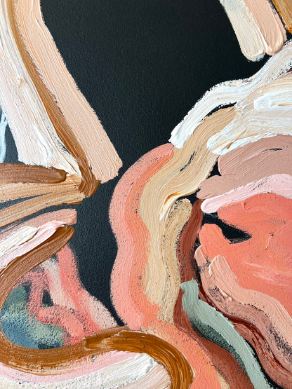 Untamed Lovers 150x100cm FRAMED SOLD