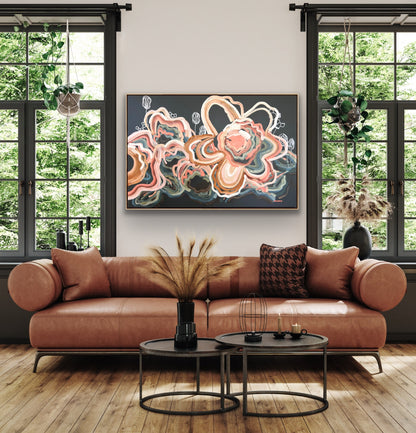 Untamed Lovers 150x100cm FRAMED SOLD
