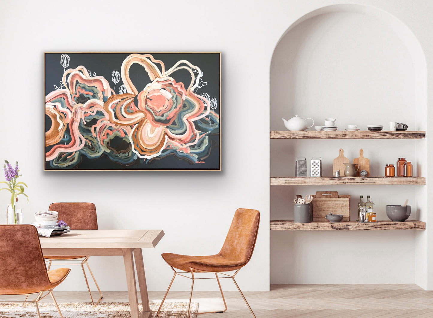 Untamed Lovers 150x100cm FRAMED SOLD