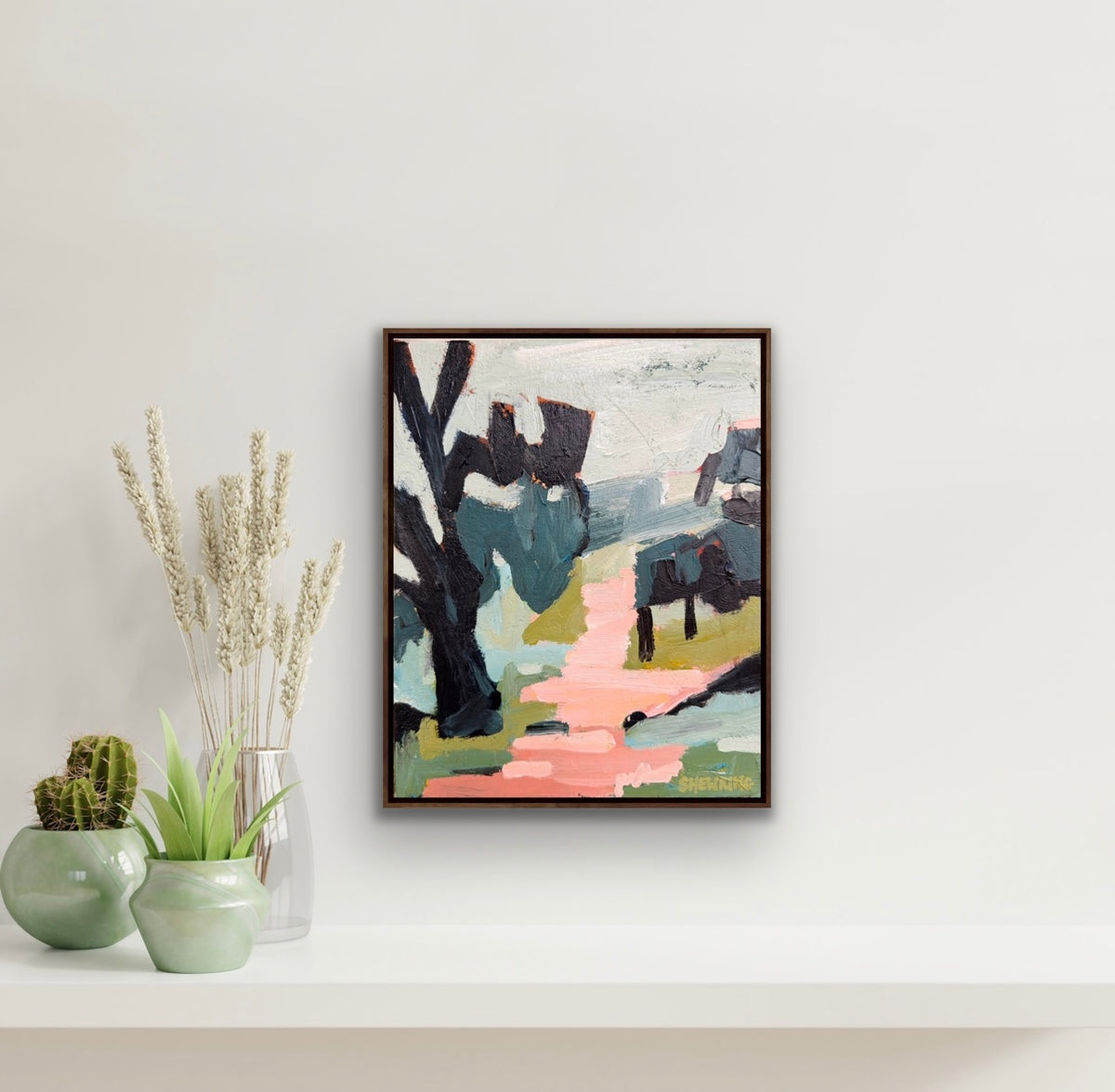 Walk In The Woods 28 x 23 cm FRAMED