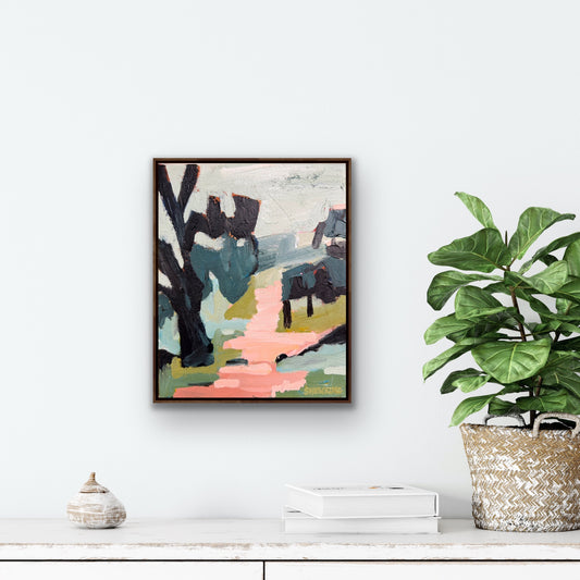 Walk In The Woods 28 x 23 cm FRAMED