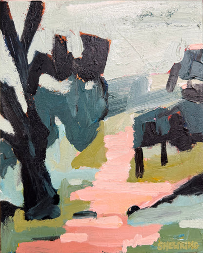Walk In The Woods 28 x 23 cm FRAMED