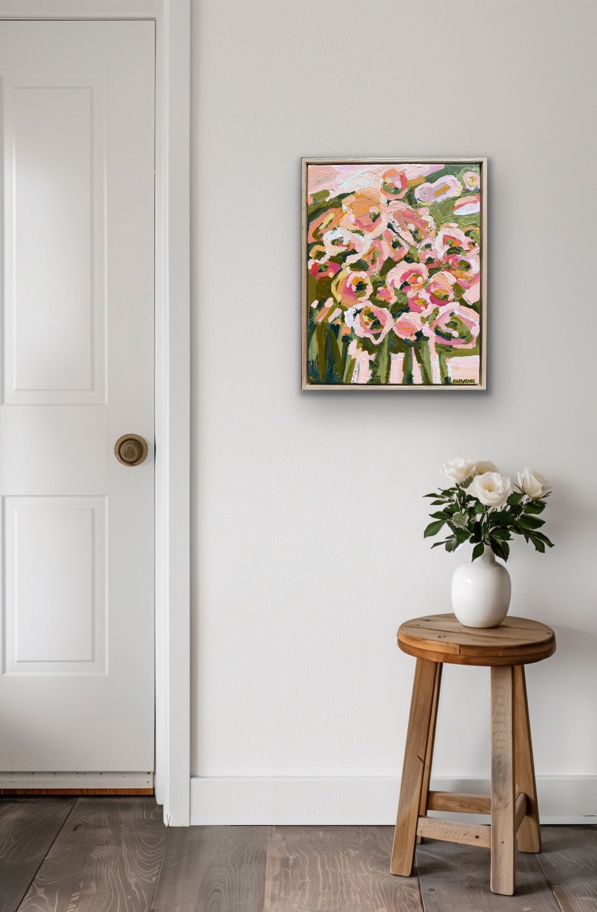 Wild Flowers Of Love 49 x 39 cm Framed SOLD