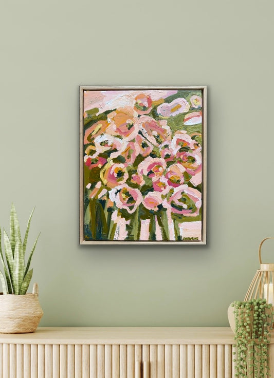 Wild Flowers Of Love 49 x 39 cm Framed SOLD