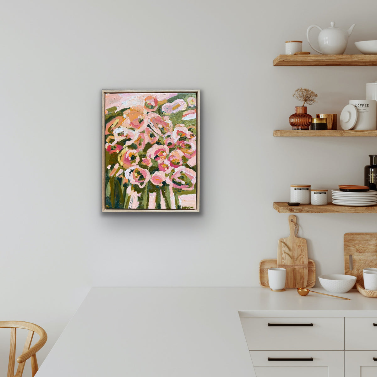 Wild Flowers Of Love 49 x 39 cm Framed SOLD