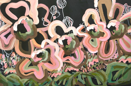 Groovy Love 90x60cm SOLD