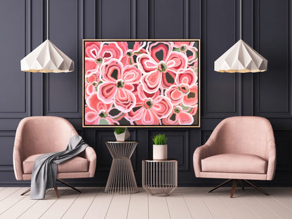 Pretty In Pink 120x90cm SOLD