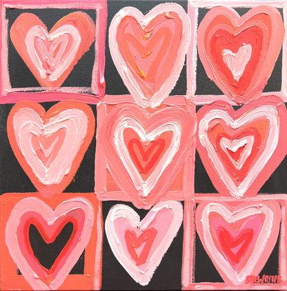 Valentines Forever 36x36cm SOLD