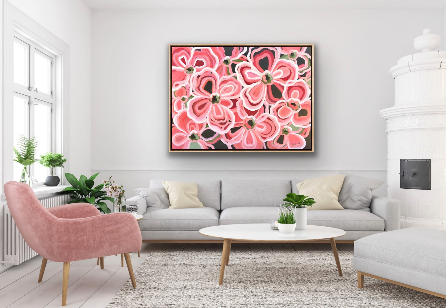 Pretty In Pink 120x90cm SOLD